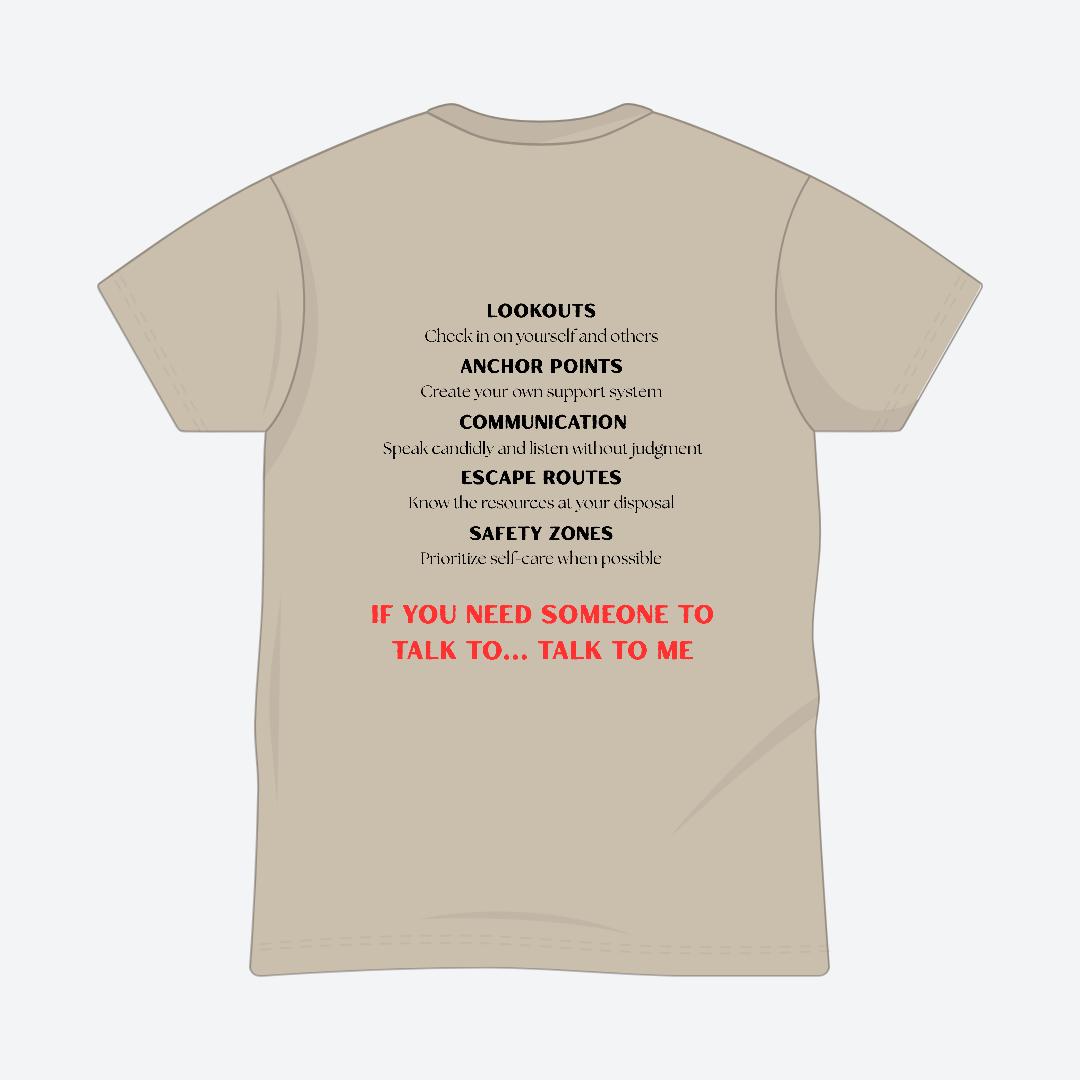 Mental Health LACES Tee