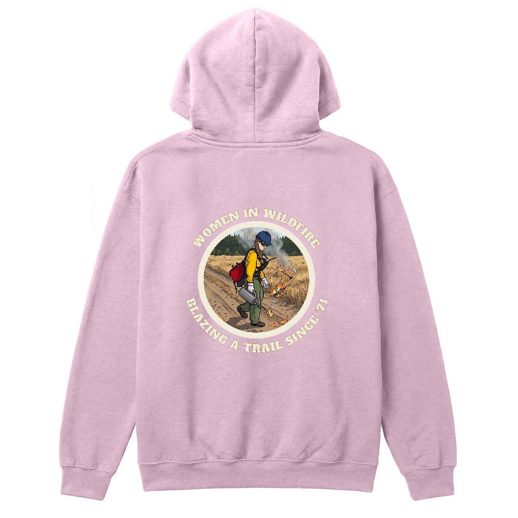 Women in Wildfire Sweater