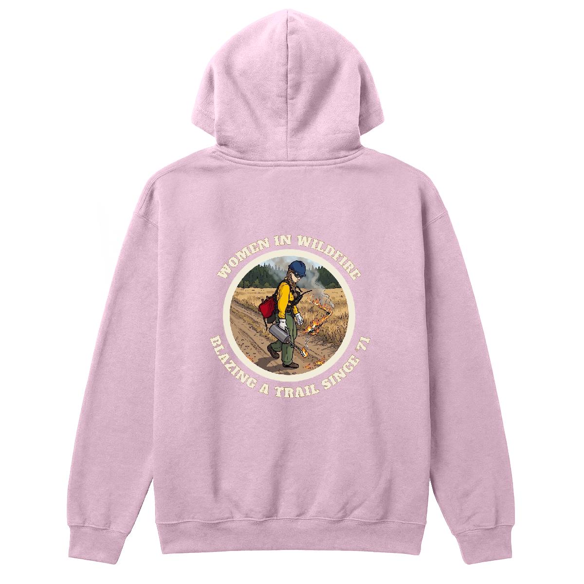 Women in Wildfire Sweater