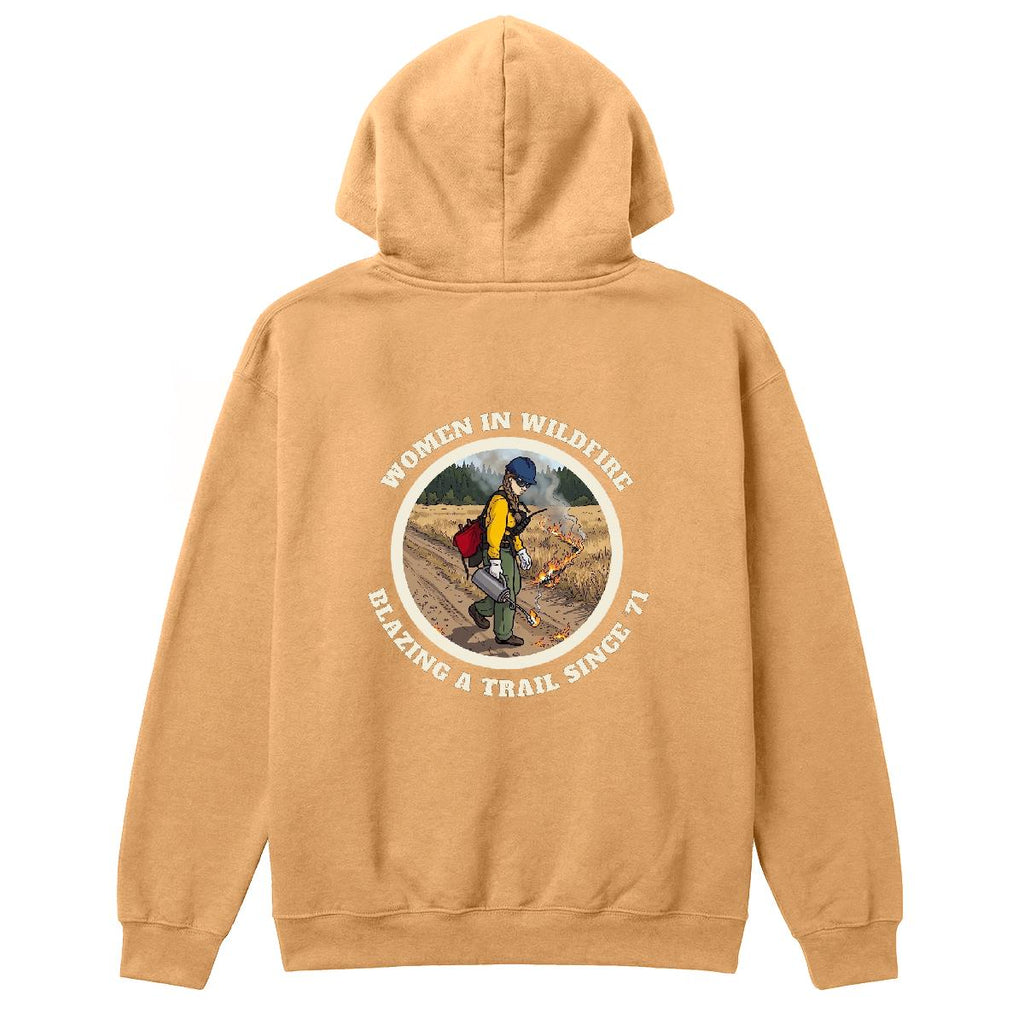 Women in Wildfire Sweater