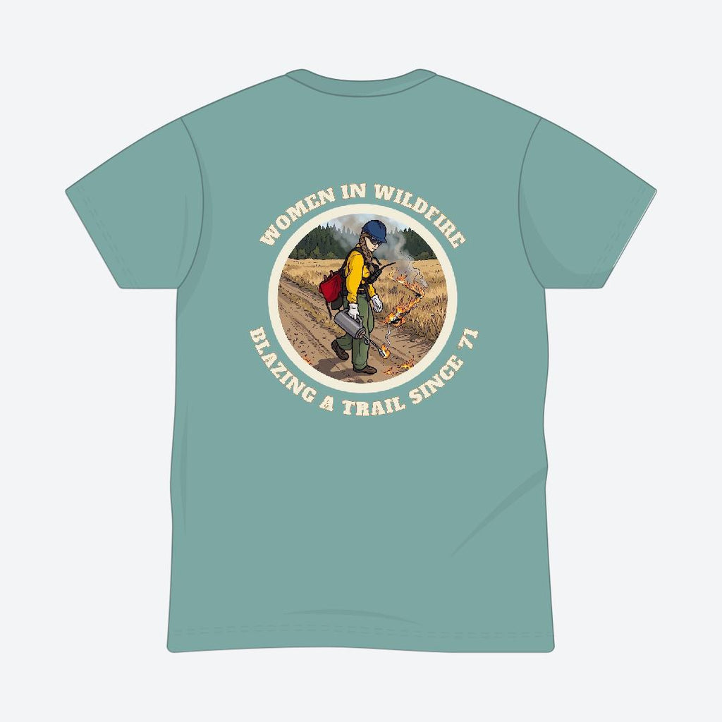 Women in Wildfire Tee