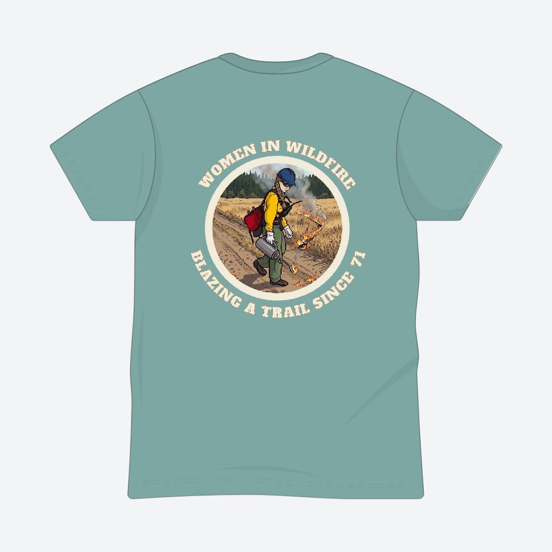 Women in Wildfire Tee