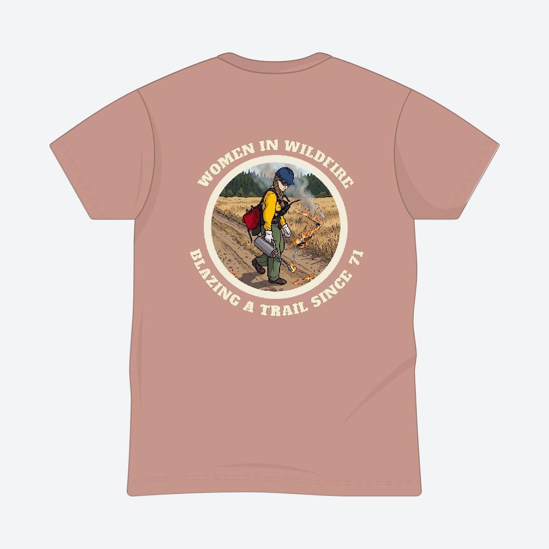 Women in Wildfire Tee