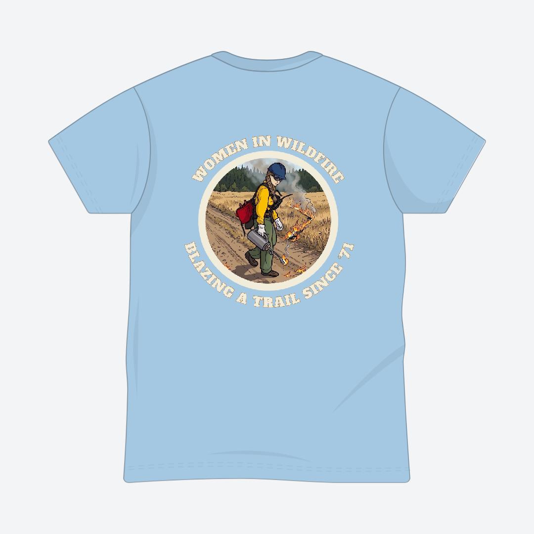 Women in Wildfire Tee